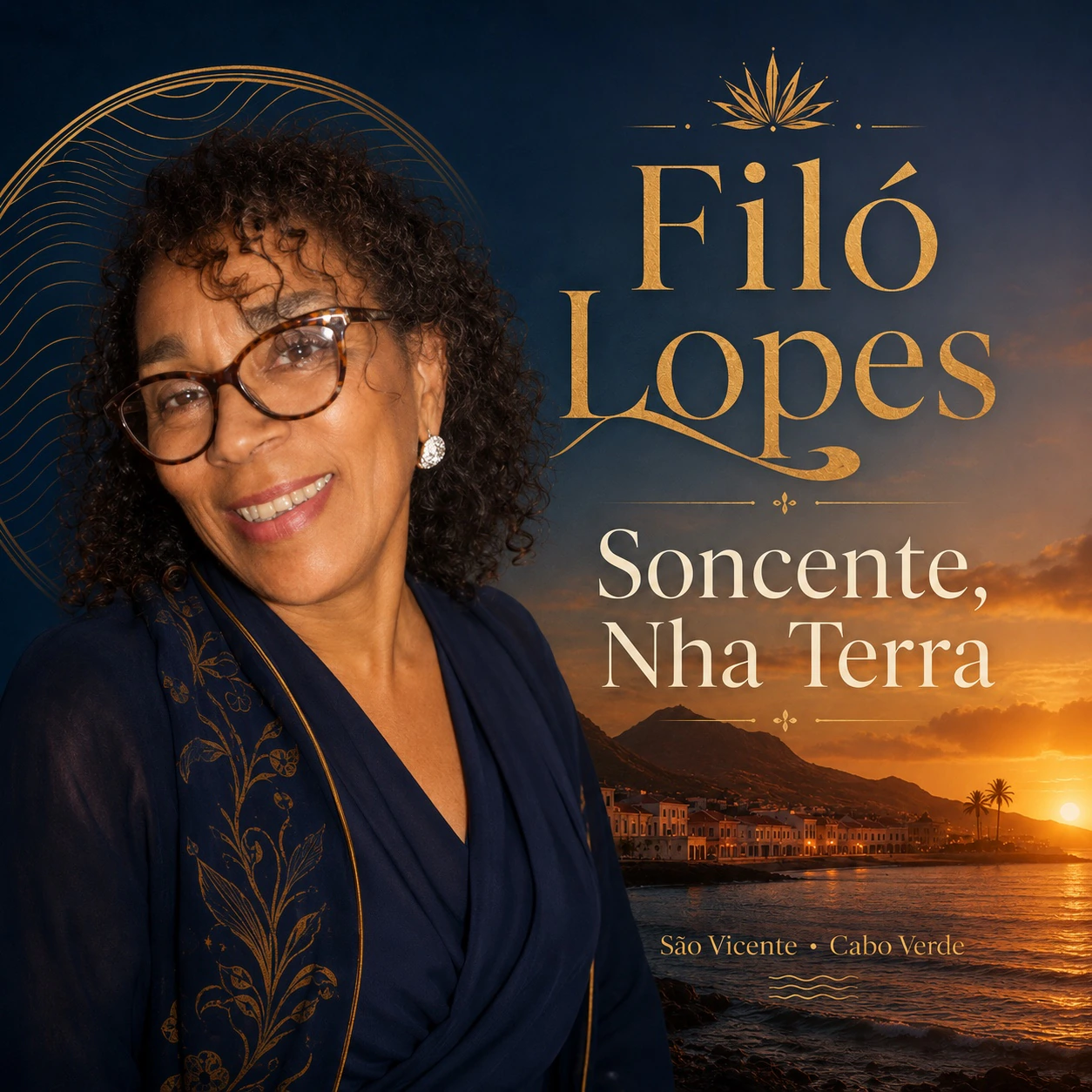 Capa oficial do single Soncente, nha terra